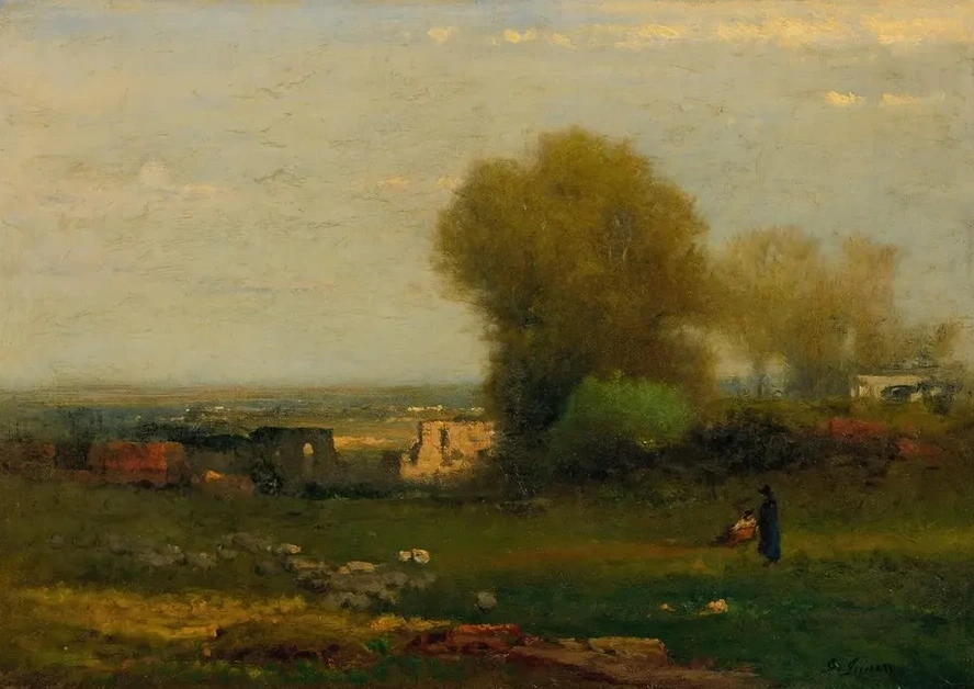 By The Old Aqueduct, Campagna, Italy