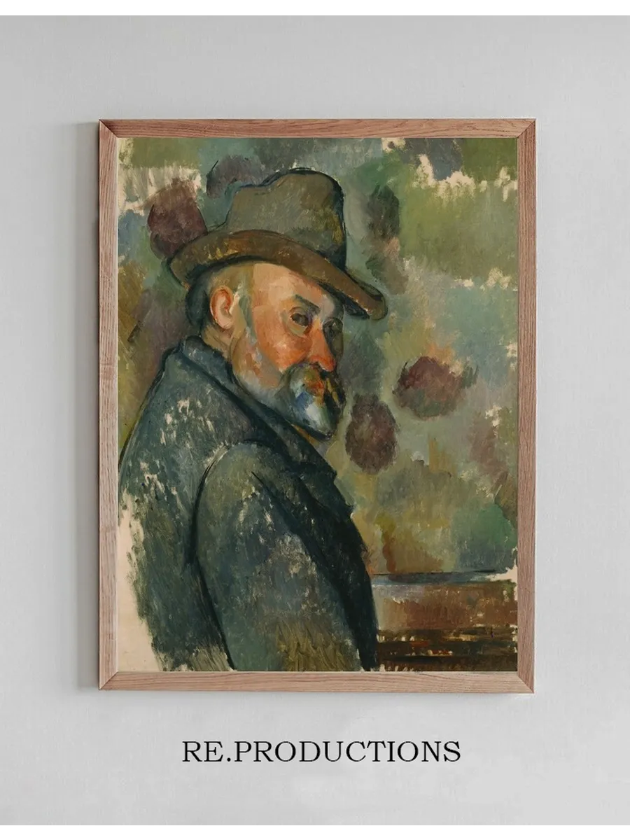 Cezanne Coiff D Un Chapeau Mou