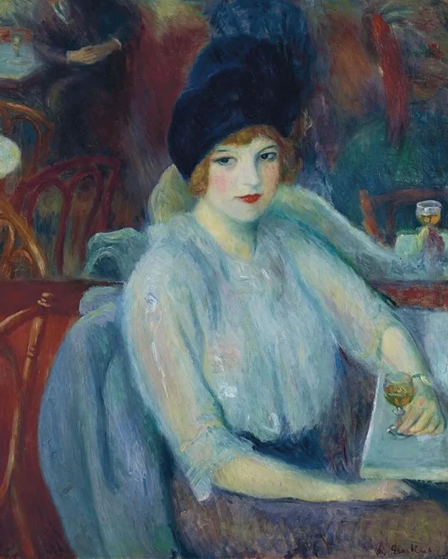 Caf Lafayette (Portrait of Kay Laurell)