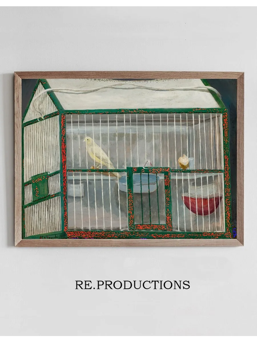 Cage with a Canary