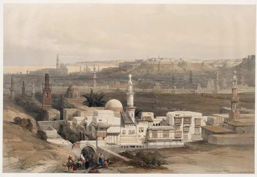 Cairo, from the Gate of Citzenib, Looking Towards the Desert of Suez
