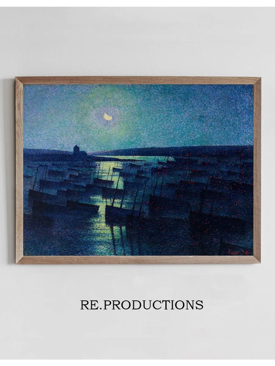 Camaret, Moonlight and Fishing Boats