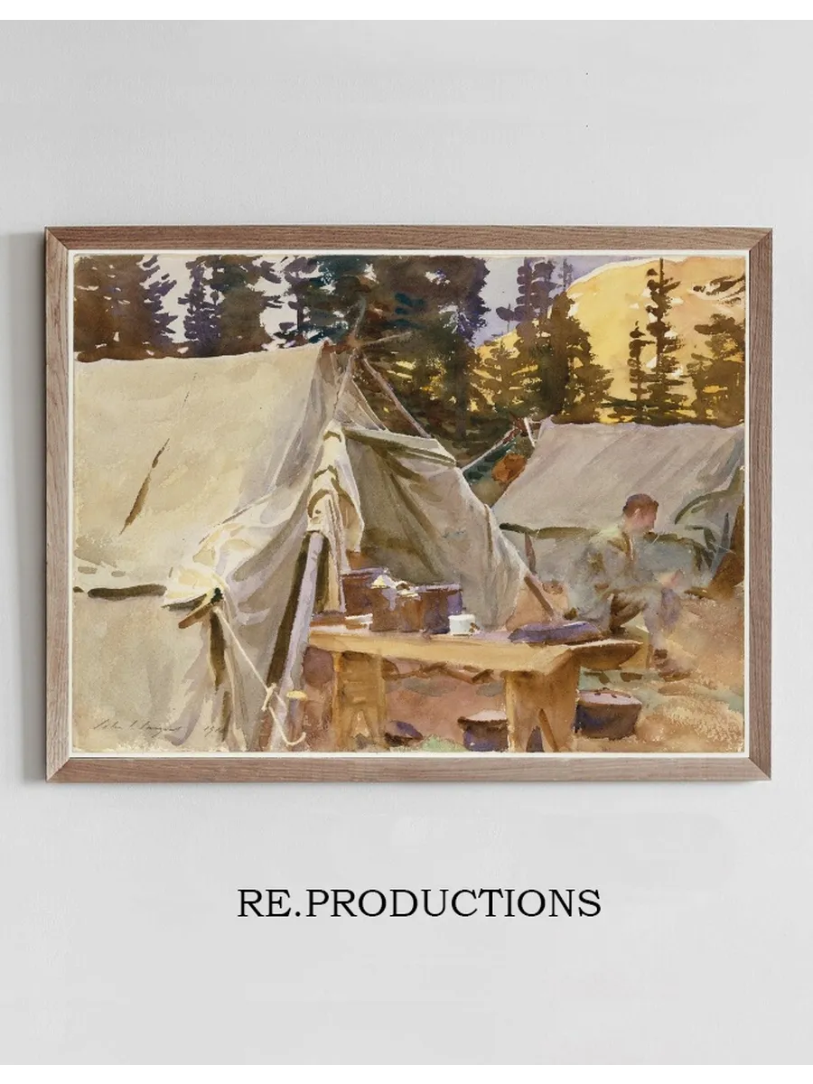 Camp at Lake O Hara