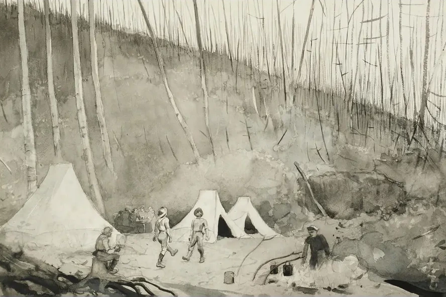 Camp in Canada
