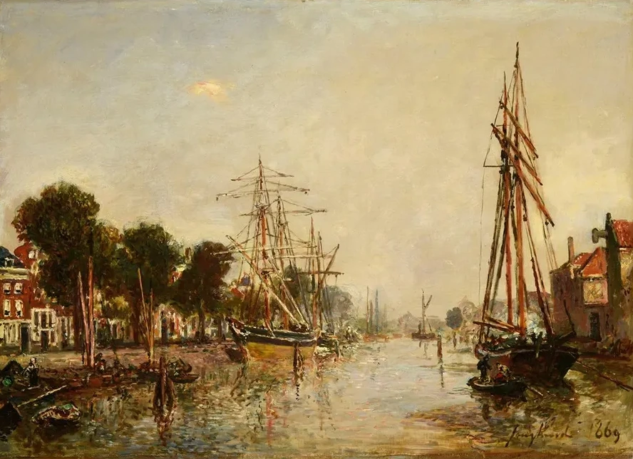 Canal en Hollande