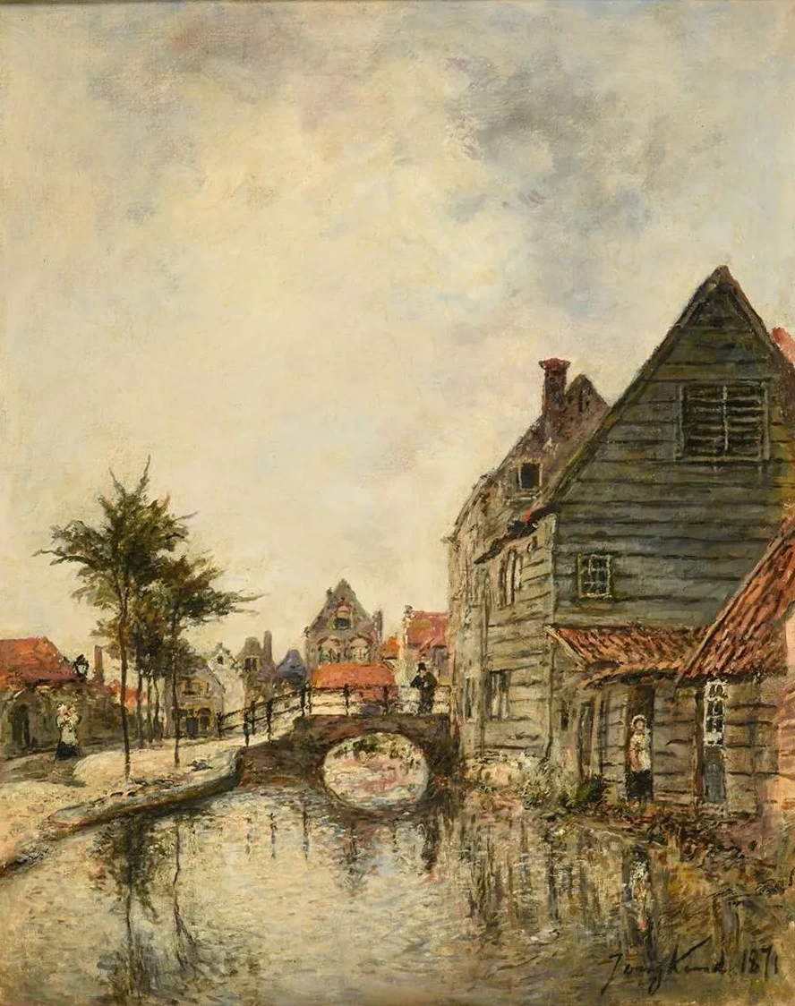 Canal Int Rieur de la Ville de Dordrecht