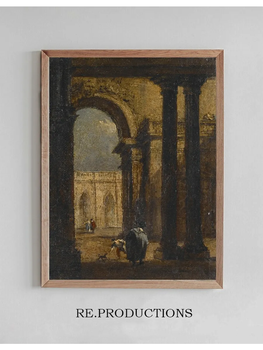 Capriccio A Palace Courtyard