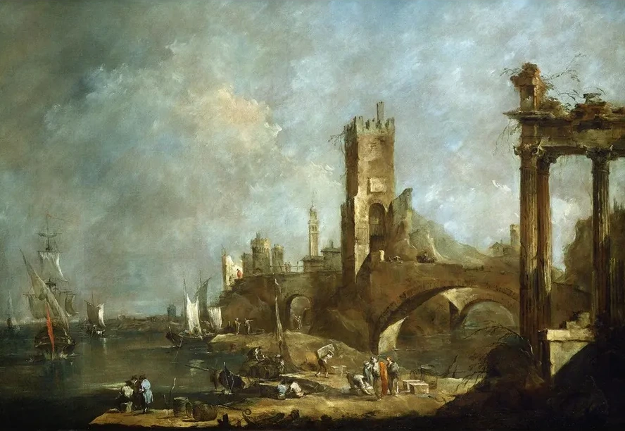 Capriccio of a Harbor