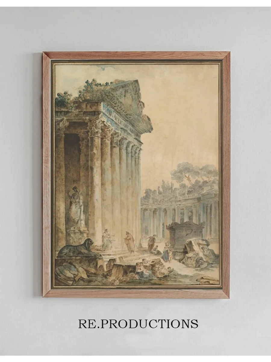Capriccio with an Ancient Temple