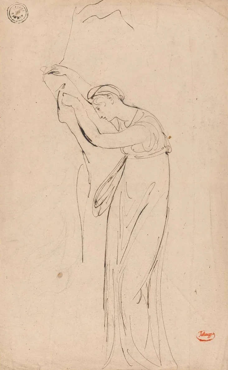 Captive or Dejected Woman Possibly Andromache