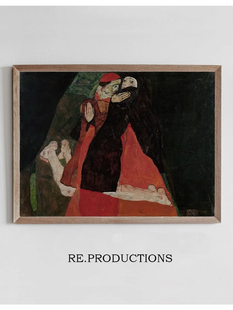 Cardinal and Nun (Caress)