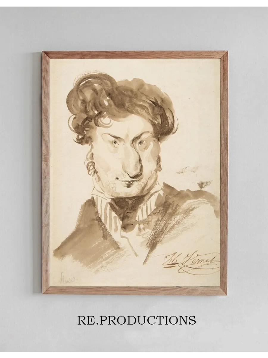 Caricature of Charles - Henri Plantade