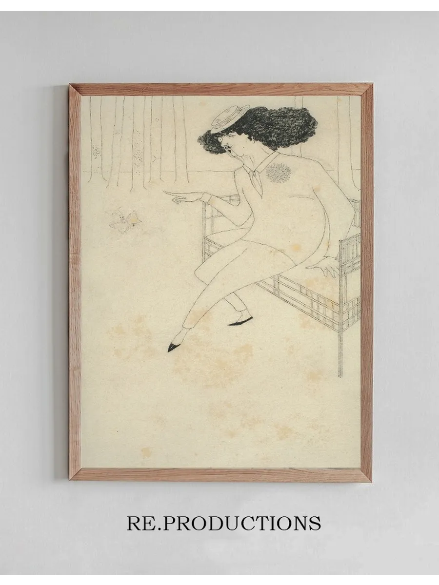 Caricature of J.M. Whistler