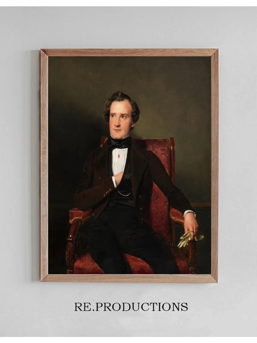 Carl Wilhelm Lucas (1803 - 1857), Hofschauspieler Am K.u.k. Burgtheater