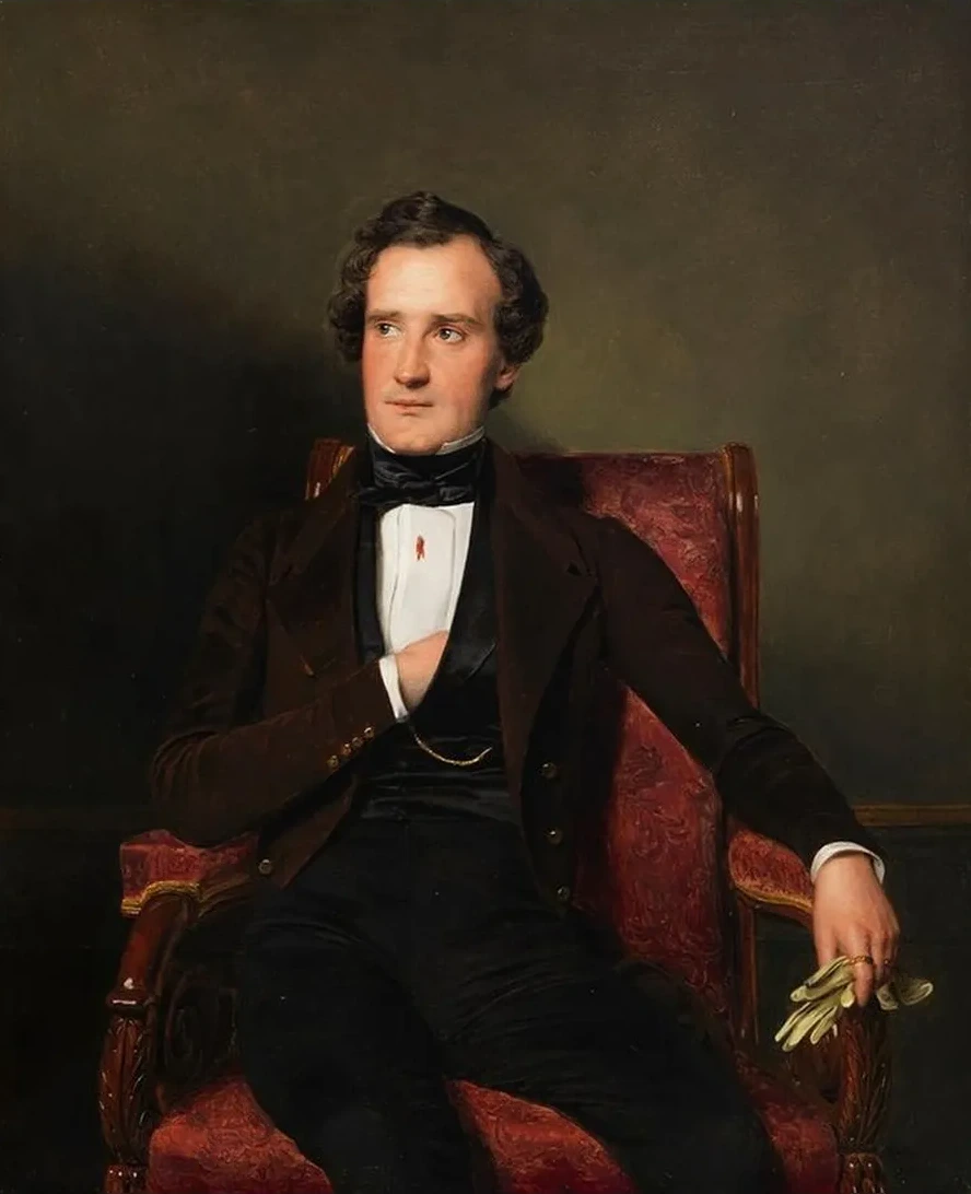 Carl Wilhelm Lucas (1803 - 1857), Hofschauspieler Am K.u.k. Burgtheater