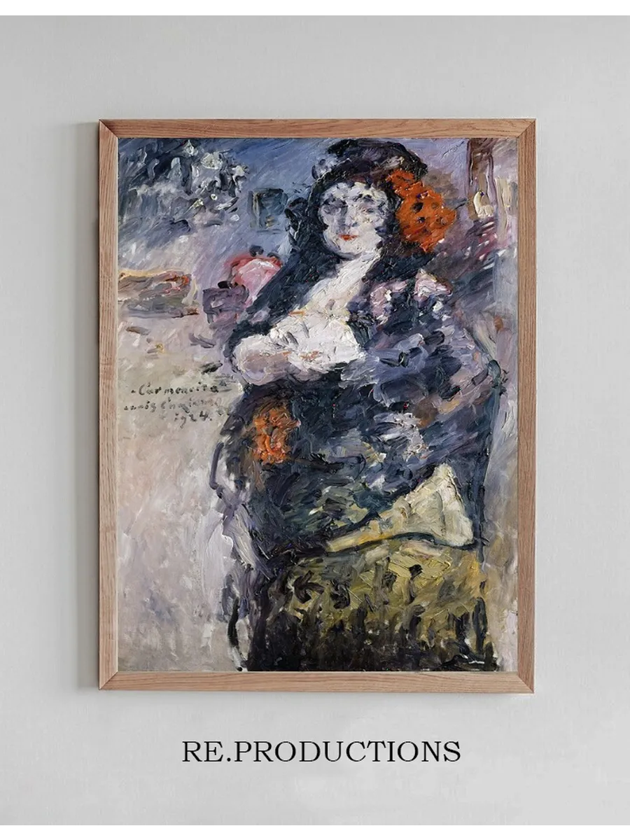 Carmencita, Portrait of Charlotte Berend - Corinth in Spanish Dress