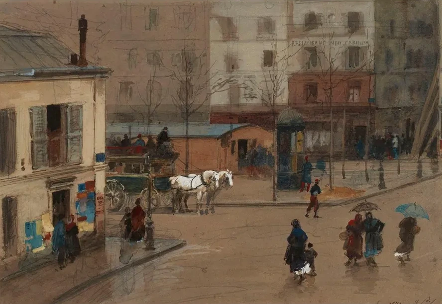 Carrefour, 8 F Vrier 1871