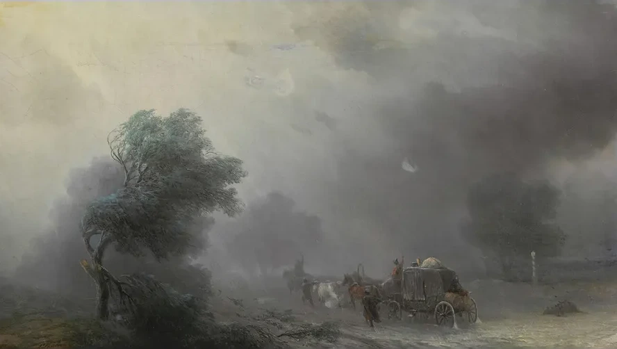 Carriage in a Storm