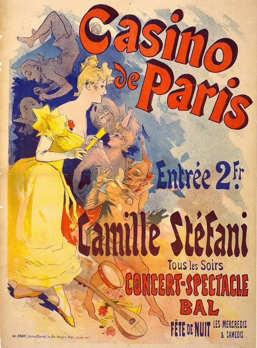 Casino of Paris. Camille St Fani. Concert - Spectacle Bal