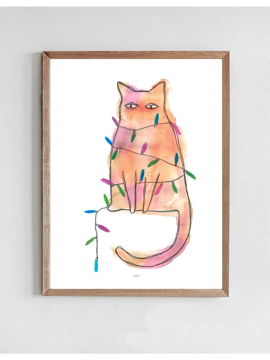 Cat & Lights