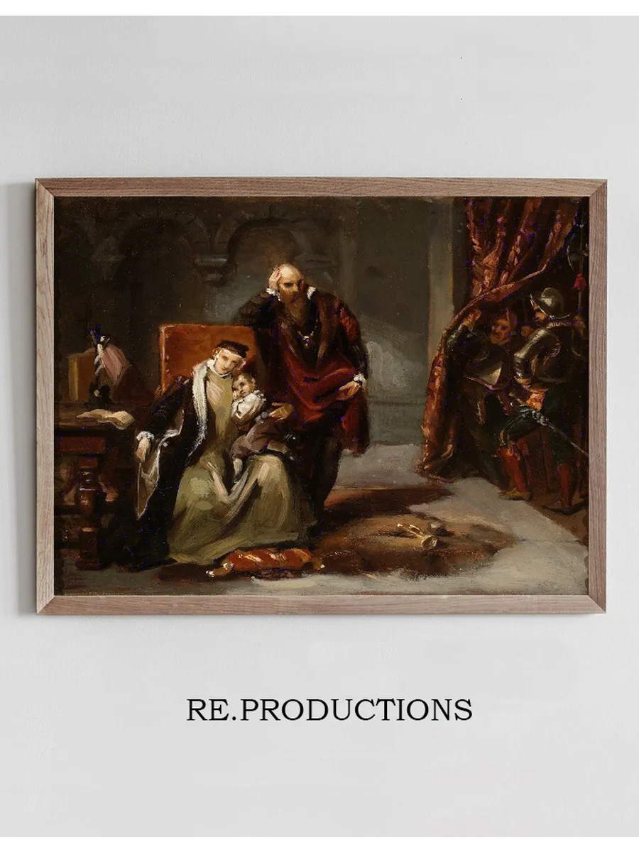Catherine Jagiellon with Her Son Sigismund Imprisoned in the Gripshom Castle