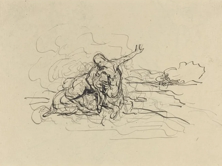 Centaur Carrying Off a Woman