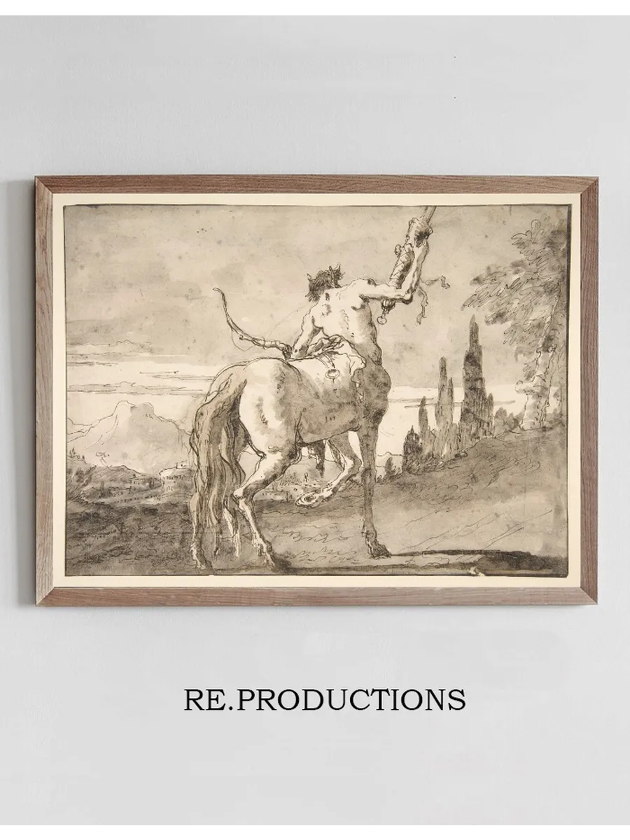 Centaur Holding Up a Quiver