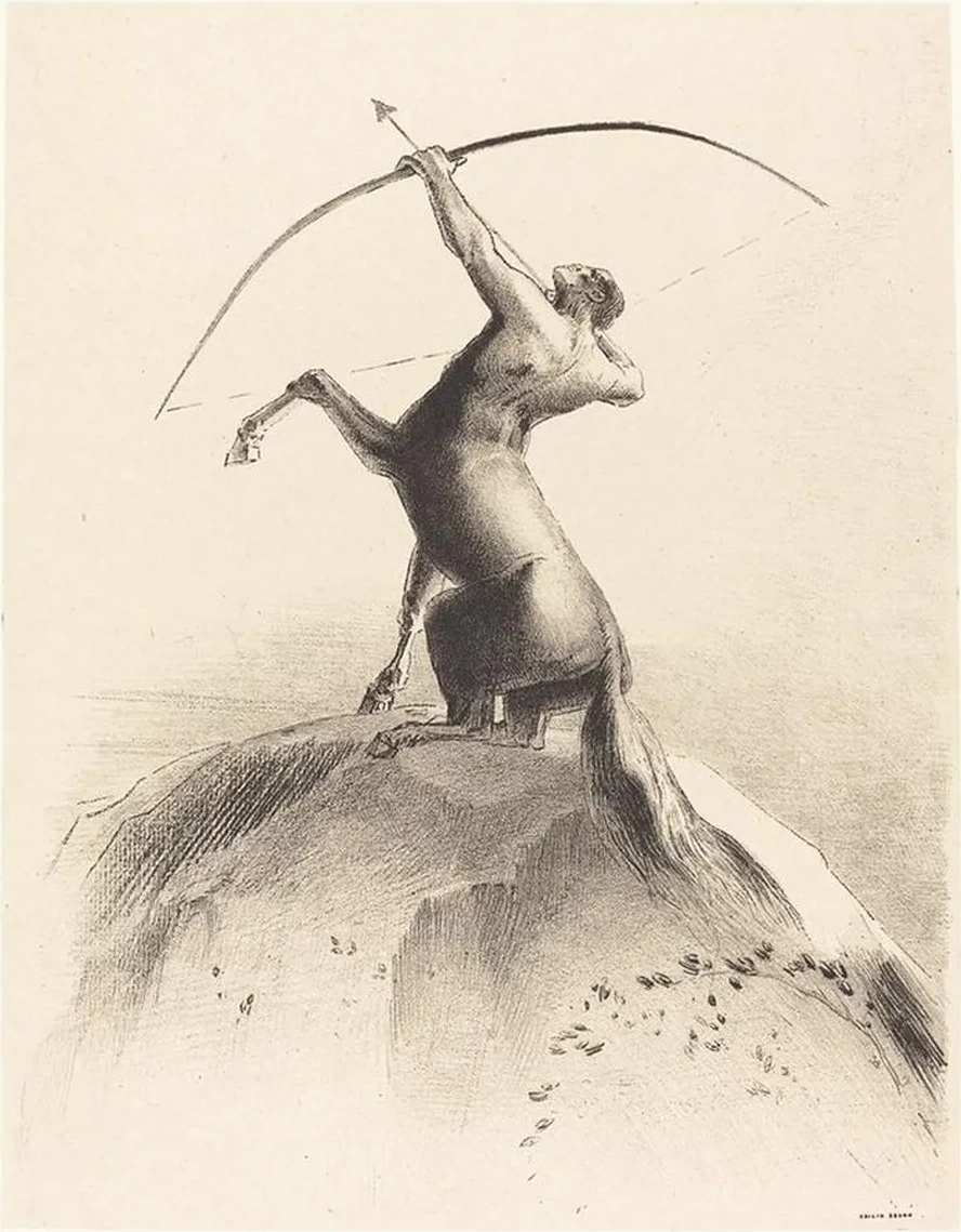 Centaur Visant les Nues (centaur Aiming at the Clouds)