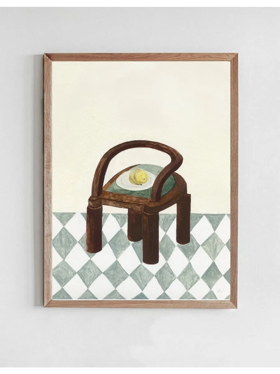 Chair with Fruit