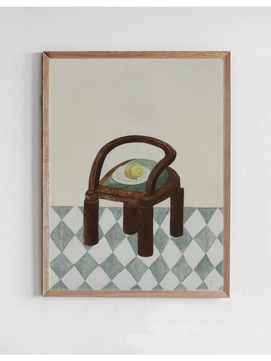 Chair with Fruit