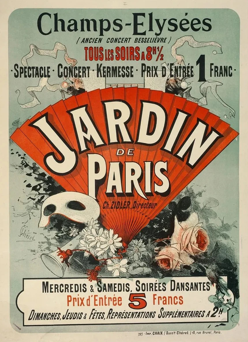 Champs - Elys es,Jardin De Paris