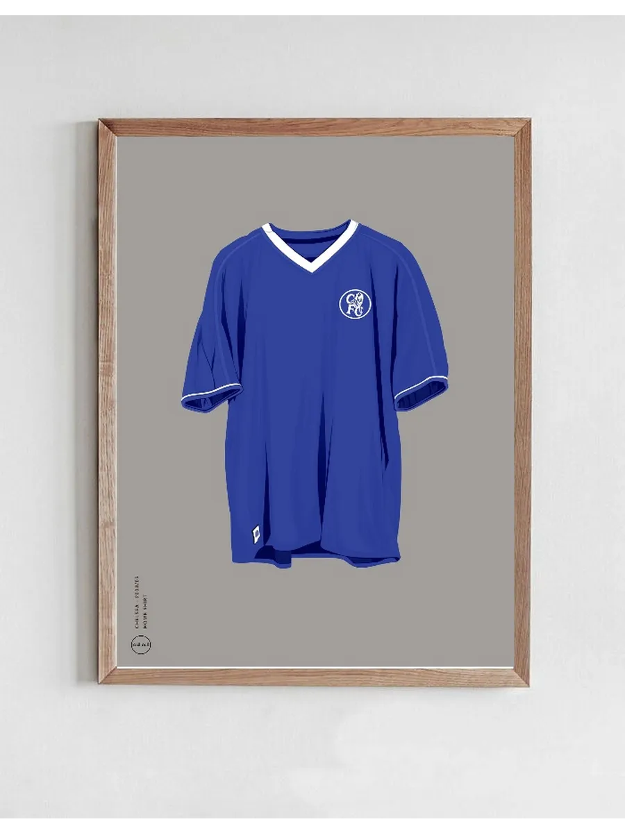 Chelsea - Home Shirt 2003 05 - Grey