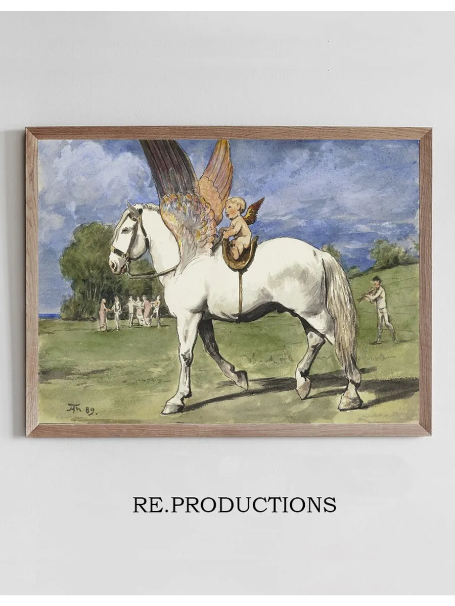 Cherub on Pegasus