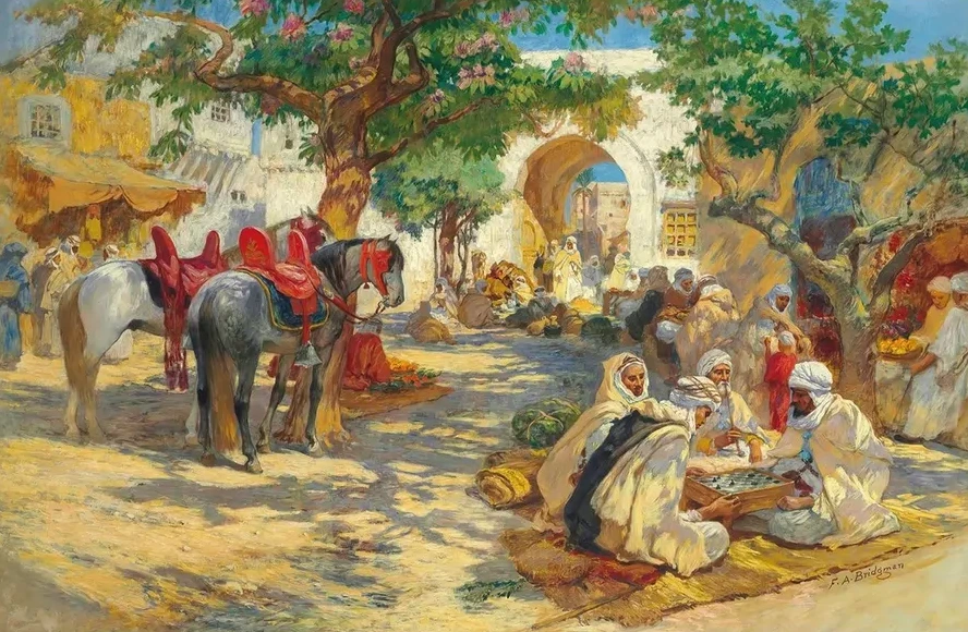 Chess Players, Biskra