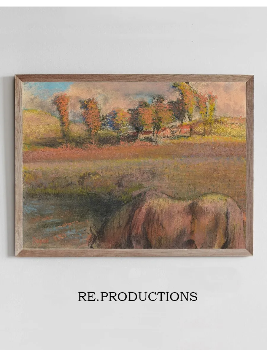 Cheval Au Bord de la Mare