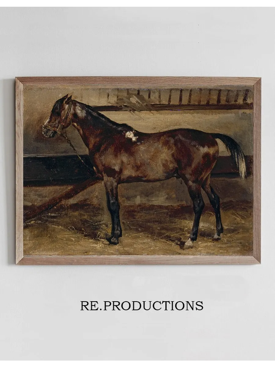 Cheval Brun L Curie