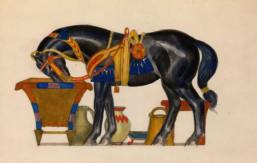 Cheval's Abreuvant