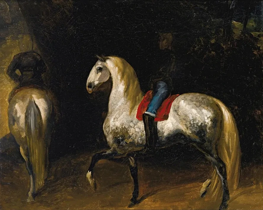 Chevaux Gris Pommel