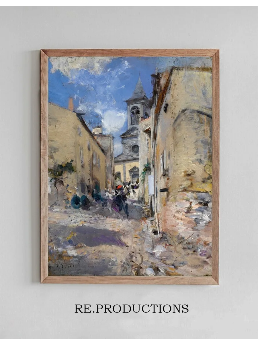 Chiesa Di Paese (L uscita Dalla Messa)