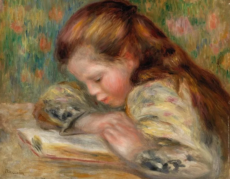 Child Reading (enfant Lisant)