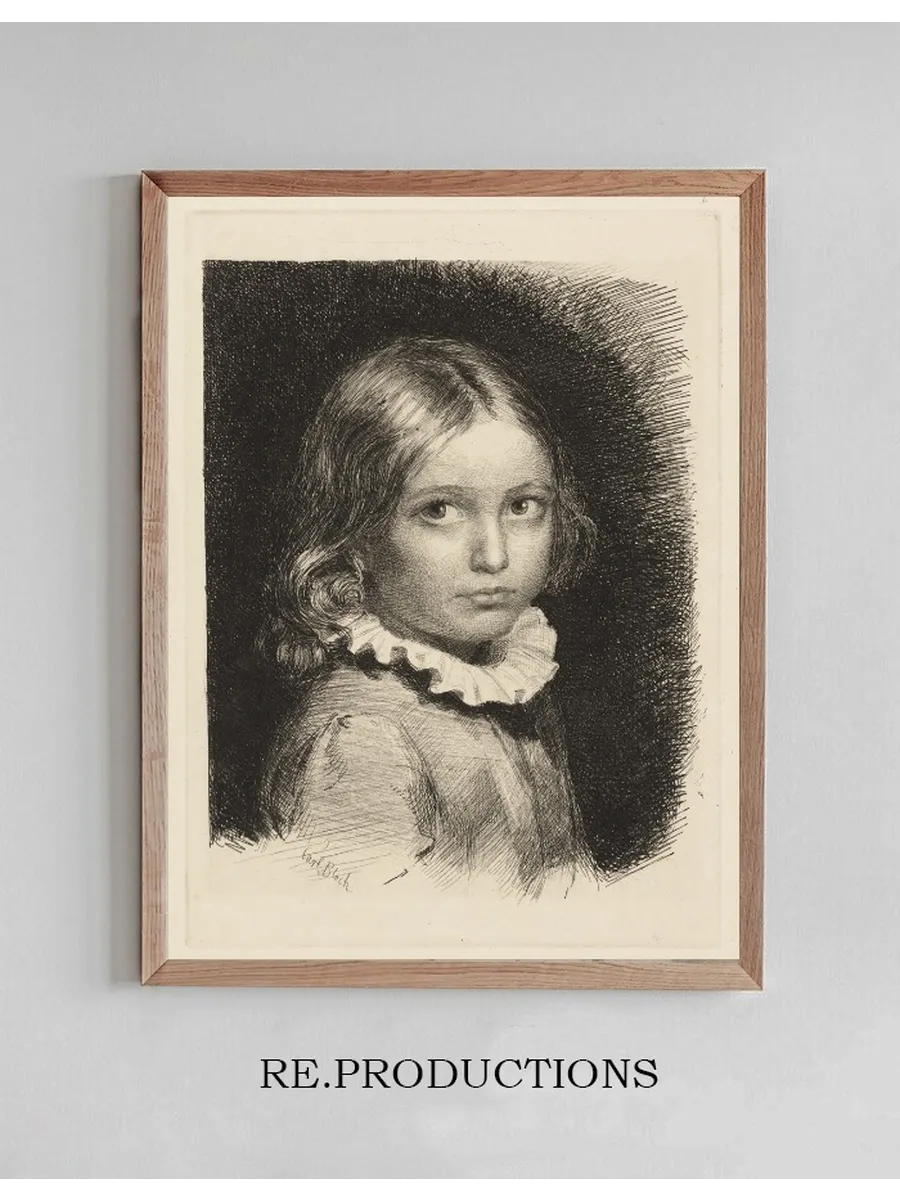 Child portrait of Clara Emilie Rose Bloch
