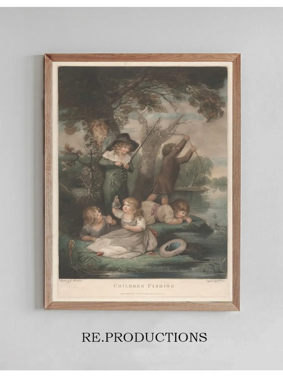 Children Fishing