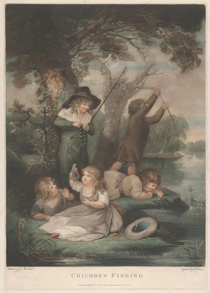 Children Fishing