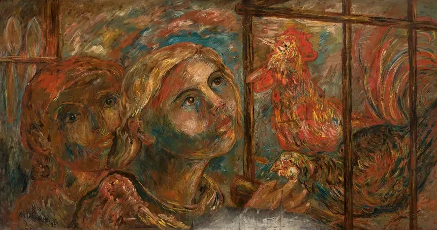 Children and Roosters