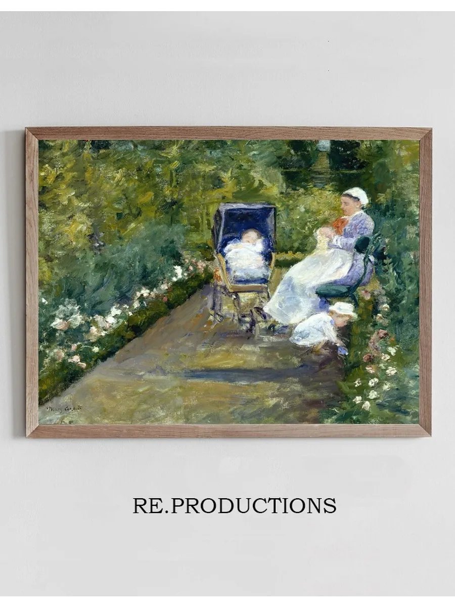 Children in a Garden (The Nurse)