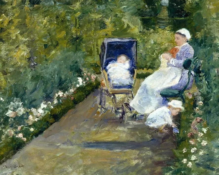 Children in a Garden (The Nurse)