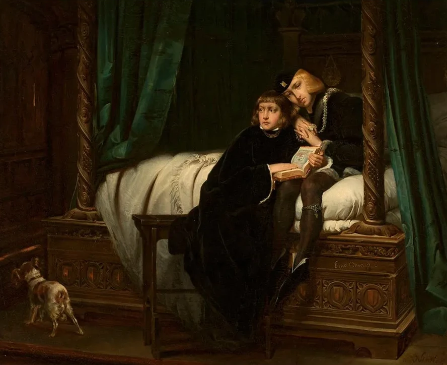 Children of King Edward (copy, After Paul Delaroche)