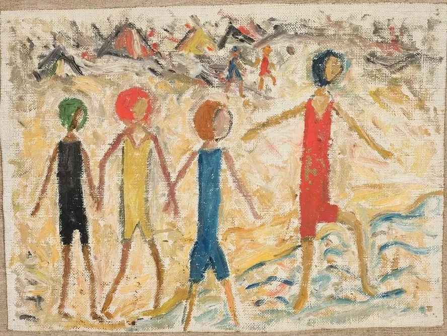 Children on a Beach