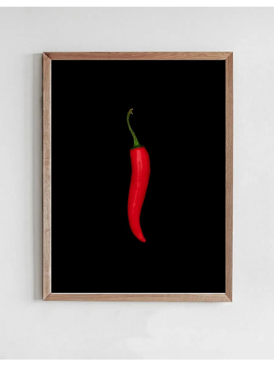 Chili on Black