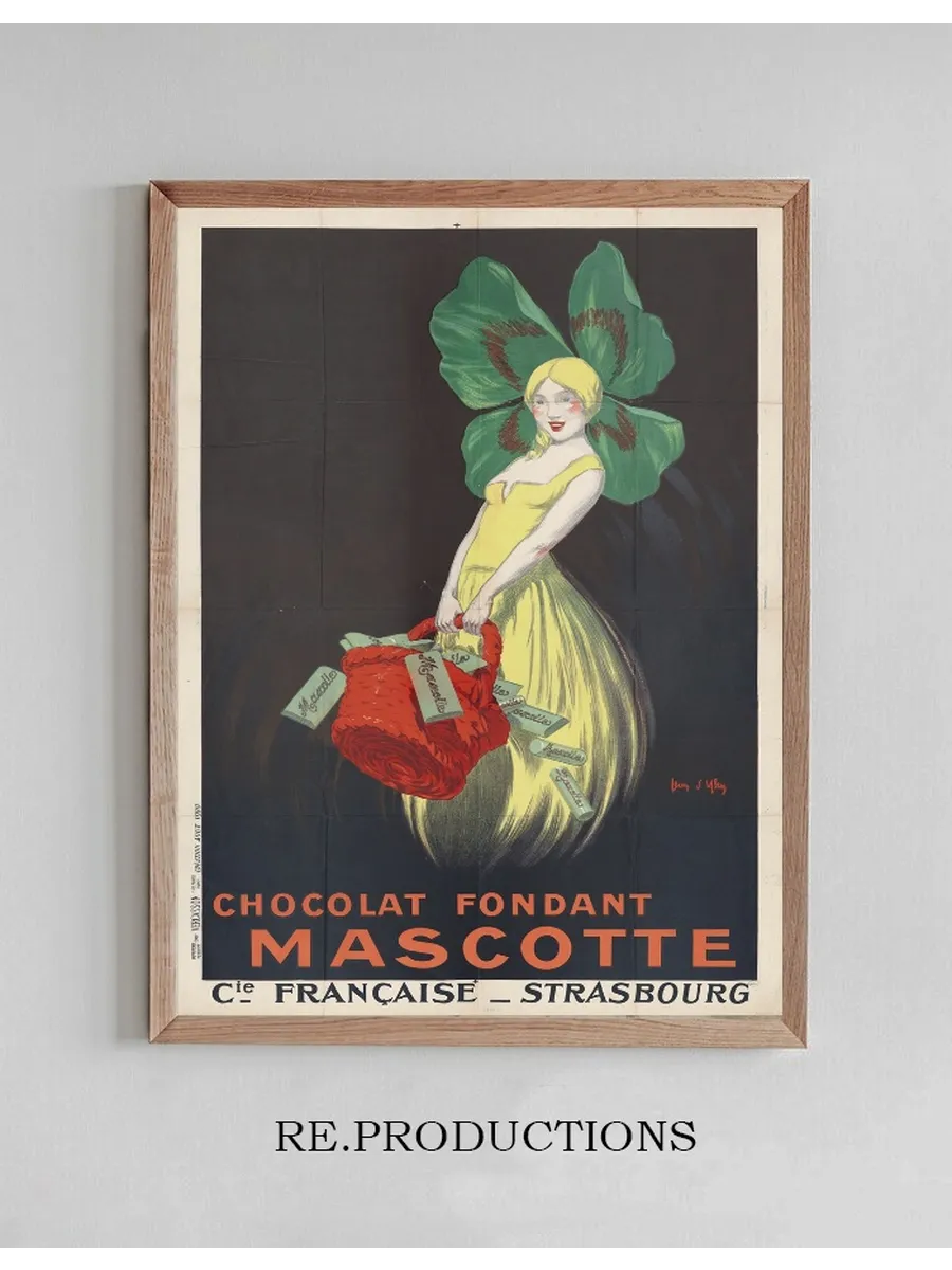 Chocolat Fondant Mascotte. Compagnie Fran Aise, Strasbourg